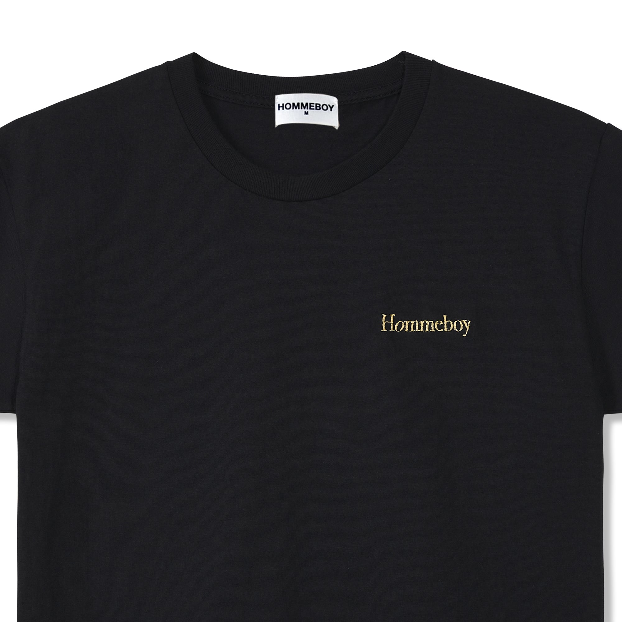 SS24 Hommeboy Embroidered Tee (Black)