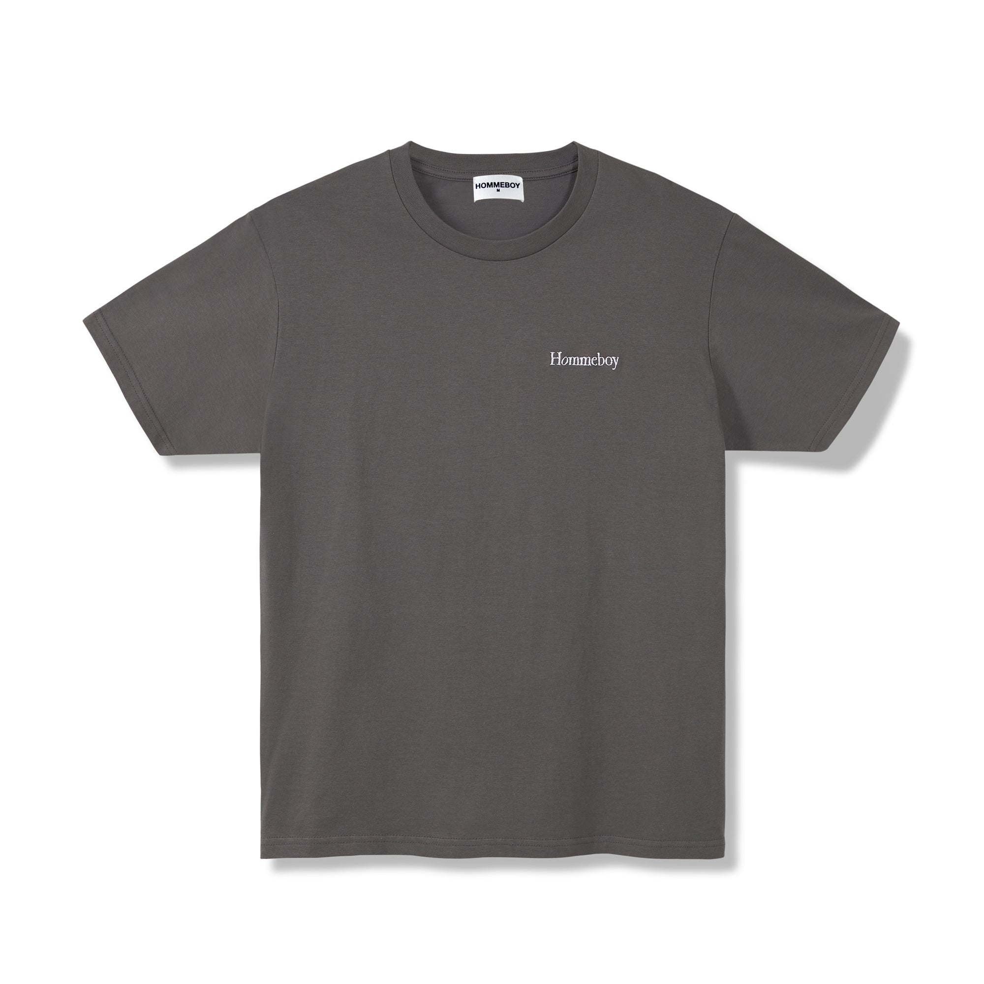 SS24 Embroidered Tee (Charcoal)