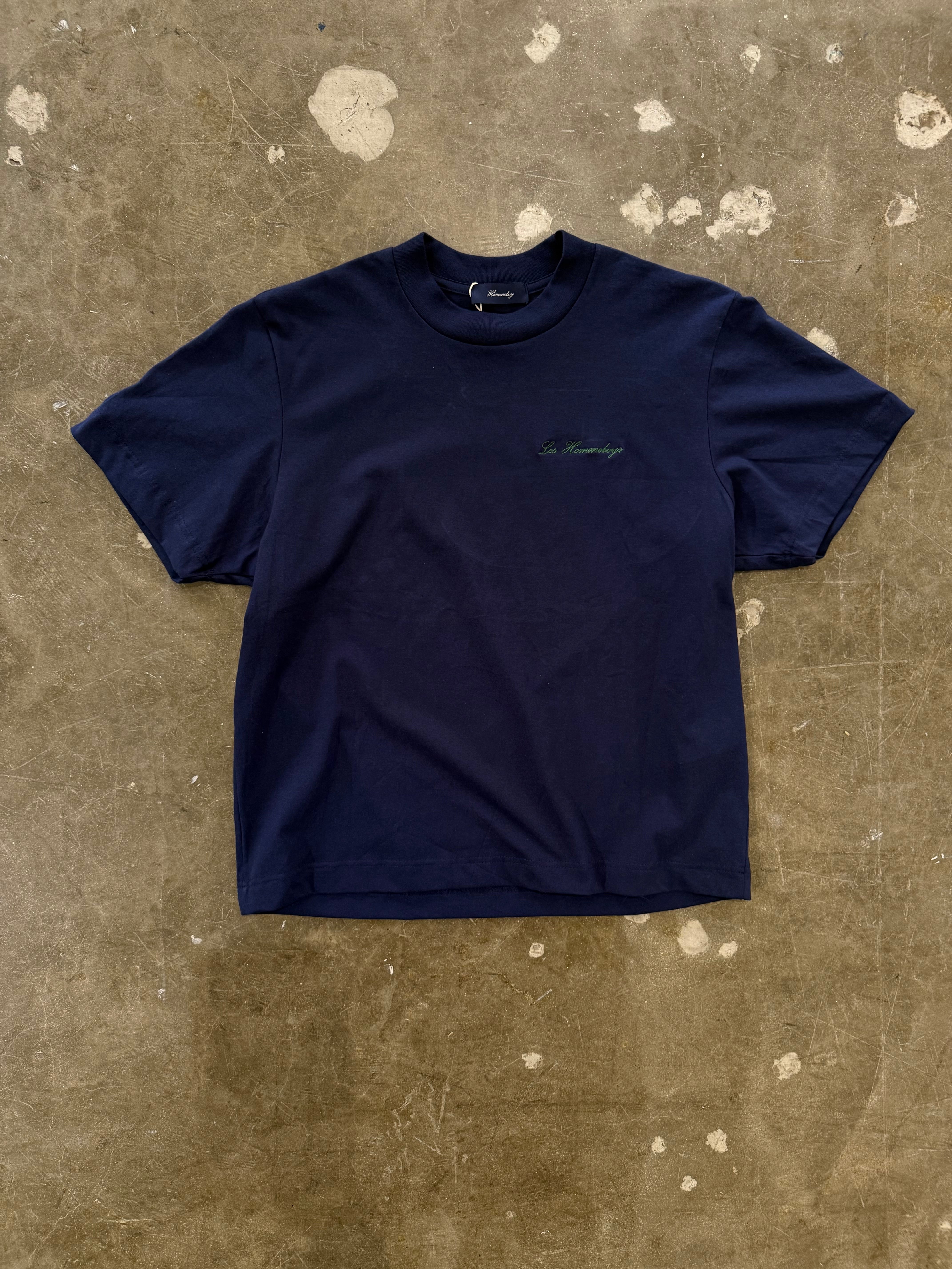 AW25 Les Hommeboys Script (Navy Blue)